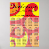 Bar und Bat Mitzvah in den 1960er Jahren Seating C Poster (Vorne)