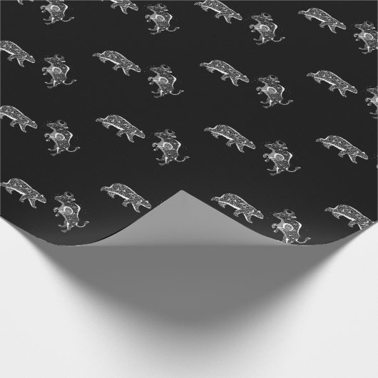 Bär und Bulle Geschenkpapier (Ecke)