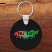 Bär und Bulle Schlüsselanhänger (Vorderseite)