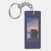 Bär und CUB - Anchorage, Alaska Schlüsselanhänger (Vorderseite links)