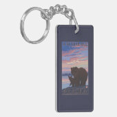 Bär und CUB - Anchorage, Alaska Schlüsselanhänger (Vorderseite links)