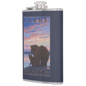 Bär und CUB - Curry, Alaska Flachmann (Links)