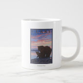 Bär und Cub - Curry, Alaska Jumbo-Tasse (Rechts)