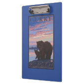 Bär und CUB - Curry, Alaska Klemmbrett (Links)