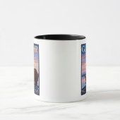 Bär und Cub - Glacier National Park, MT Tasse (Zentrum)