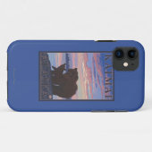 Bär und CUB - Katmai, Alaska Case-Mate iPhone Hülle (Rückseite (Horizontal))