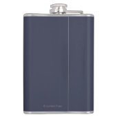 Bär und CUB - Ketchikan, Alaska Flachmann (Rückseite)