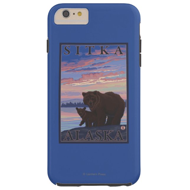 Bär und CUB - Sitka, Alaska Case-Mate iPhone Hülle (Rückseite)