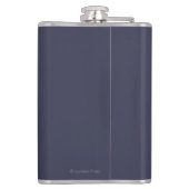 Bär und CUB - Sitka, Alaska Flachmann (Rückseite)