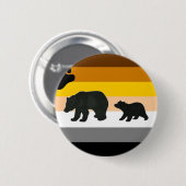 Bär und CUB-Stolz Button (Vorne & Hinten)