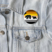 Bär und CUB-Stolz Button (Beispiel)