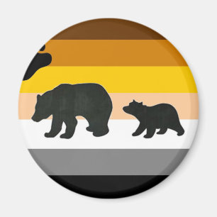 Bär und CUB-Stolz Magnet
