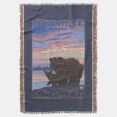 Bär und CUB - Wrangell, Alaska Decke (Vorderseite Vertikal)