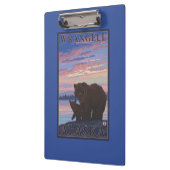 Bär und CUB - Wrangell, Alaska Klemmbrett (Links)