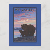 Bär und Cub - Wrangell, Alaska Postkarte (Vorderseite)
