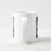 Bär und CubIdahoVintage Reiseplaner Jumbo-Tasse (Rückseite)