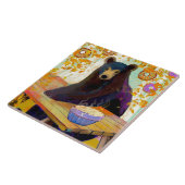 Bär und Donuts Keramik Küche Tile Fliese (Seite)