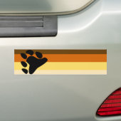 Bär und Gay Pride-Flagge CUB-GemeinschaftsLGBT Autoaufkleber (Auf Auto)