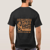 Bar und Grill von Papa T-Shirt (Rückseite)