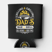 Bar- und Grilldesign von Papa 2 Dosenkühler (Vorderseite)