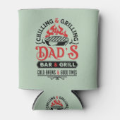 Bar- und Grilldesign von Papa 2 Dosenkühler (Vorderseite)