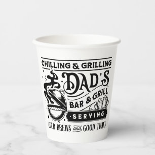 Bar- und Grilldesign von Papa Pappbecher