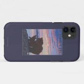 Bär und Keule - Latouche, Alaska Case-Mate iPhone Hülle (Rückseite (Horizontal))