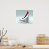 Bar und Pfeil mit Formel Poster (Küche)