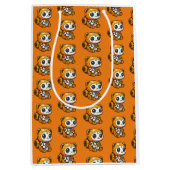 Bär und Pizza Mittlere Geschenktüte (Vorderseite)