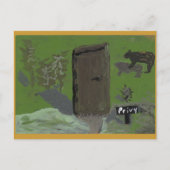 Bär und privat postkarte (Vorderseite)