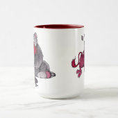Bär und Stier Tasse (Zentrum)
