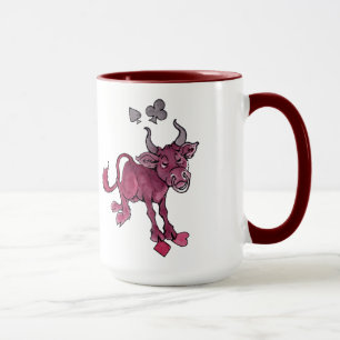 Bär und Stier Tasse