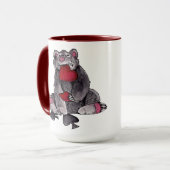 Bär und Stier Tasse (Vorderseite Links)