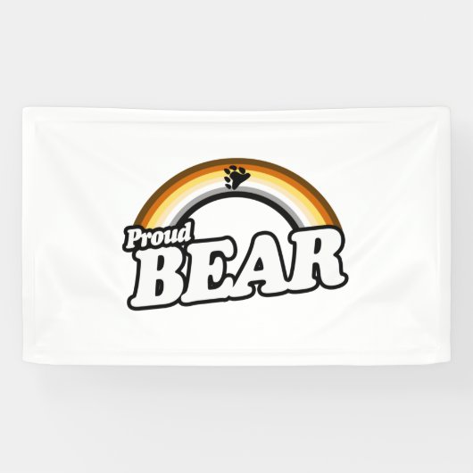 Bär und Stolz Banner (Horizontal)