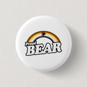 Bär und Stolz Button (Vorderseite)