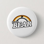 Bär und Stolz Button (Vorderseite)