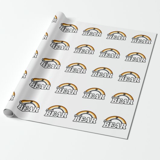 Bär und Stolz Geschenkpapier (Ungerollt)