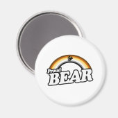 Bär und Stolz Magnet (Vorderseite/Rückseite)