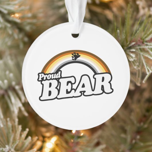 Bär und Stolz Ornament (Baum)