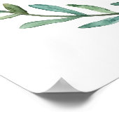 Bär- und Waldposter Poster (Ecke)