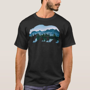 Bär Vintage Nationalpark Bär Wildtiere T-Shirt