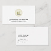 Bar Visitenkarte (Vorne/Hinten)