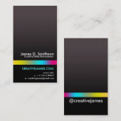 Bar Visitenkarte (Vorne/Hinten)