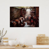 Bar - Wein - Der Weinkeller Poster (Küche)