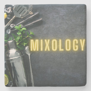 Bar Werkzeuge Mixology Steinuntersetzer