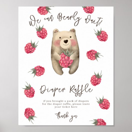 Bär - Windelwindspiel Poster (Vorne)