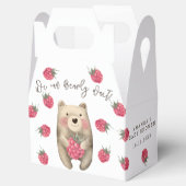 Bär - wir können frühzeitig die Babydusche warten Geschenkschachtel (Geöffnet)