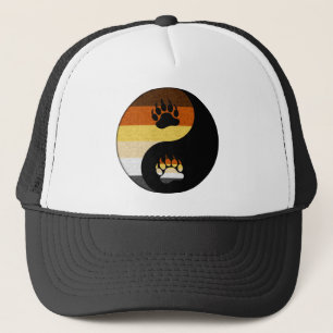 Bär Yin und Yang Truckerkappe