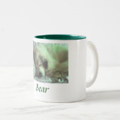 Bär Zweifarbige Tasse (VorderseiteRechts)