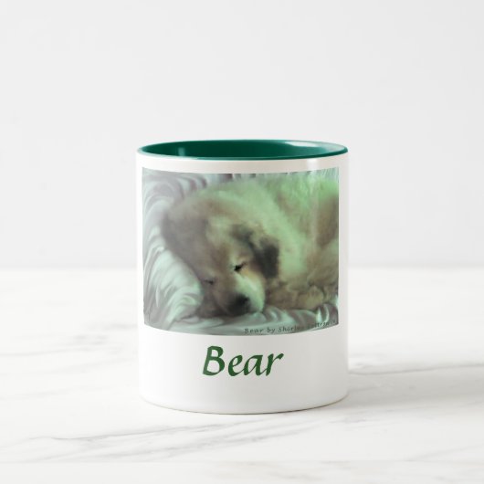 Bär Zweifarbige Tasse (Mittel)